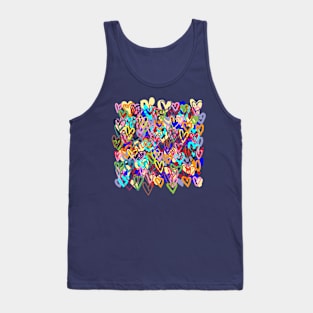 Heart Pattern Tank Top